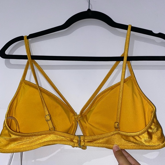 F21 Golden Yellow Bikini Top - Picture 5 of 5